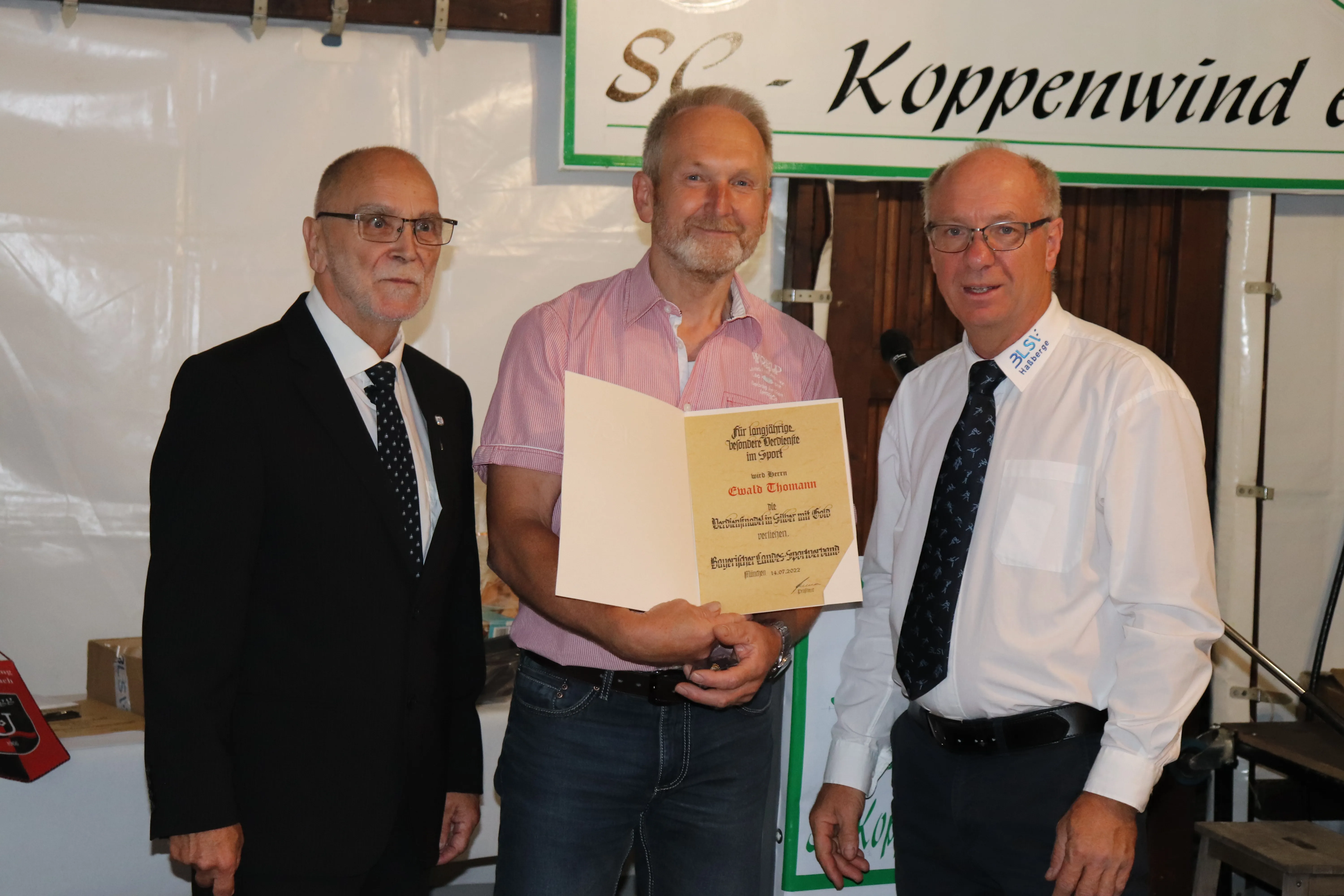 Jubiläum beim SC Koppenwind